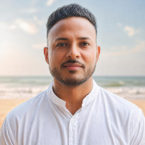 Amar Pidial, founder and live meditation guide